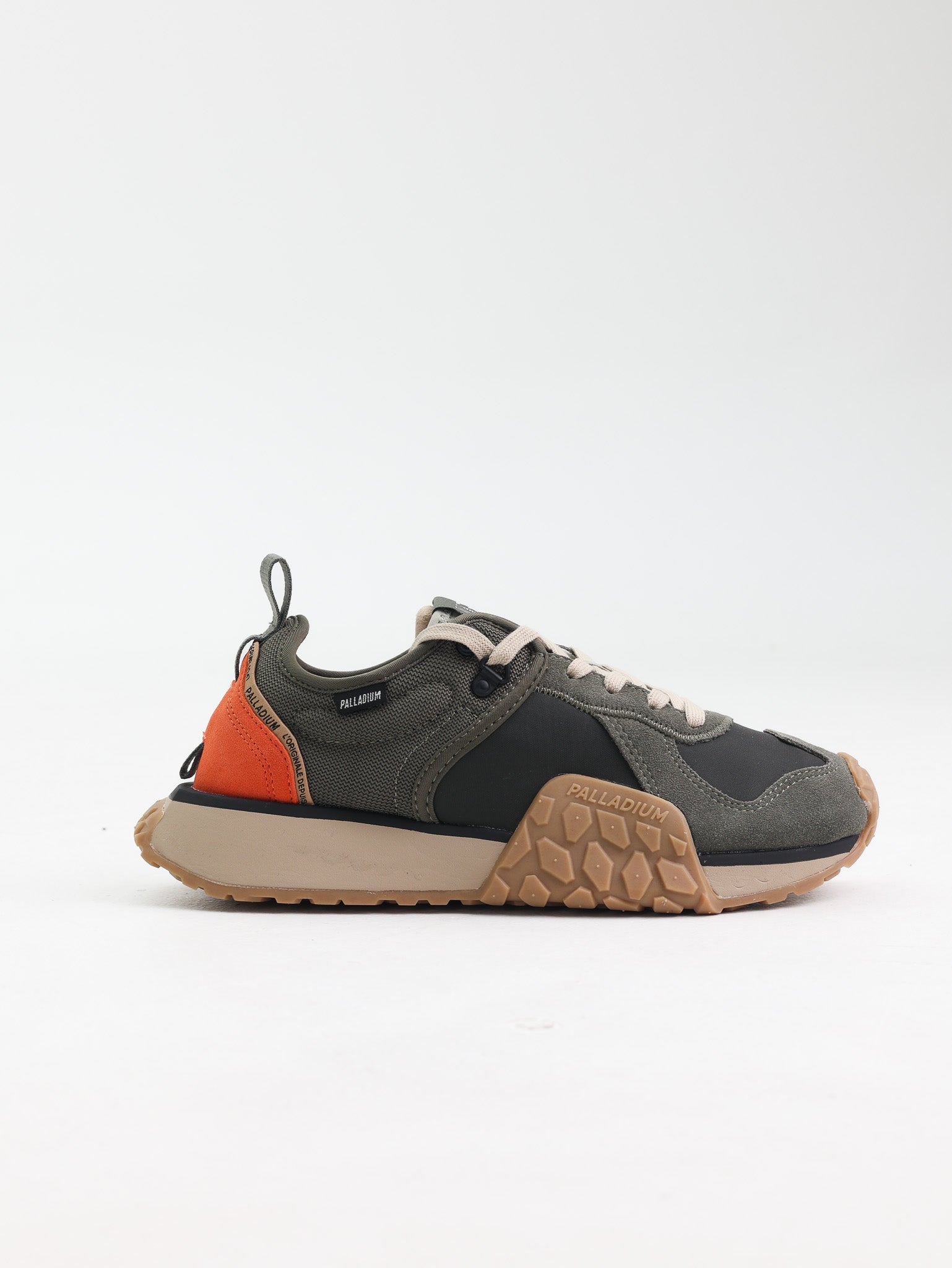 Palladium Sneakers Troop Runner Olive Night-Beluga